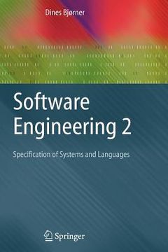 portada software engineering 2: specification of systems and languages (en Inglés)