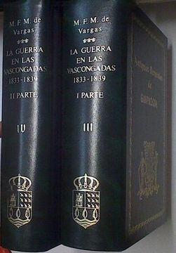 portada La Guerra en Navarra y Provincias Vascongadas 1833-1839 1 y 2
