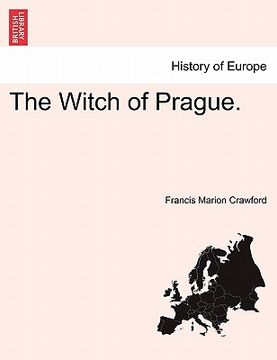 portada the witch of prague. (in English)