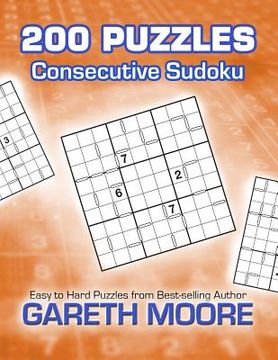 portada Consecutive Sudoku: 200 Puzzles (en Inglés)