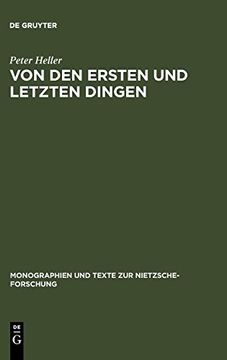 portada Von den Ersten und Letzten Dingen (in German)