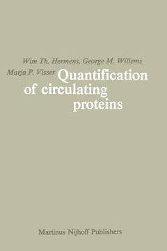 portada Quantification of Circulating Proteins: Theory and Applications Based on Analysis of Plasma Protein Levels (in English)