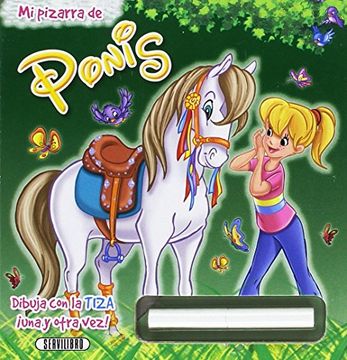 portada Libro pizarra- Ponis y princesas