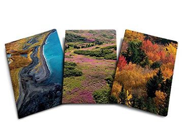 portada Refuge Sewn Notebook Collection (Set of 3): National Wildlife Refuge System (Gifts for Outdoor Enthusiasts and Nature Lovers, Journals for Hikers, Nat