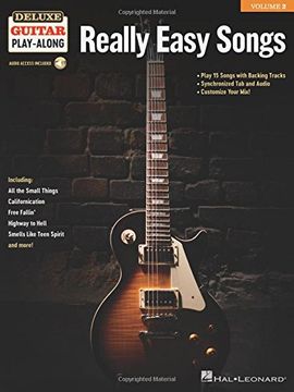 portada Really Easy Songs Guitare +Enregistrements Online: 2 (Deluxe Guitar Play-Along)