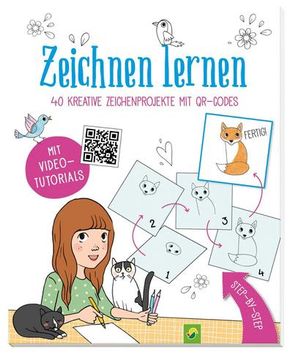 portada Zeichnen Lernen - 40 Kreative Zeichenprojekte mit Qr-Codes (in German)