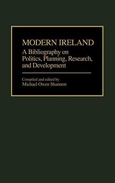 portada Modern Ireland: A Bibliography on Politics, Planning, Research, and Development (en Inglés)