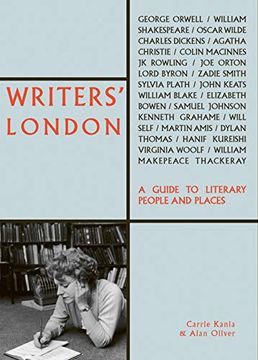 portada Writers' London: A Guide to Literary People and Places (en Inglés)