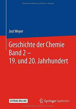 portada Geschichte der Chemie Band 2 – 19. und 20. Jahrhundert