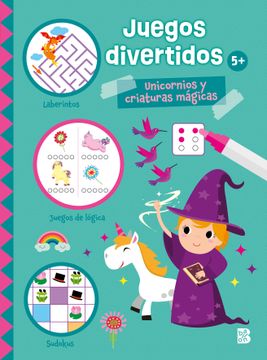 portada Juegos Divertidos - Unicornios y Criaturas Magicas (in Spanish)