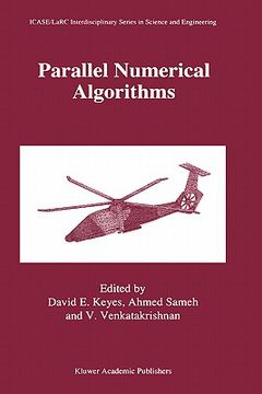 portada parallel numerical algorithms (en Inglés)