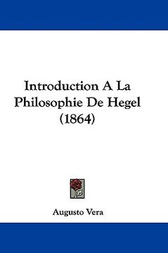 portada introduction a la philosophie de hegel (1864) (en Inglés)