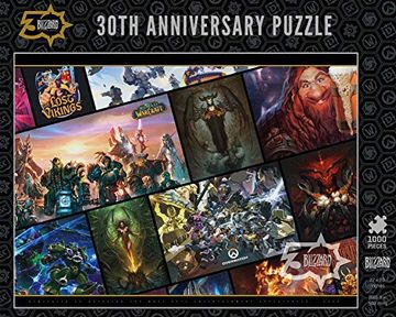 portada Blizzard 30Th Anniversary Puzzle (en Inglés)