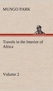 portada travels in the interior of africa - volume 02