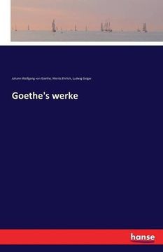 portada Goethe's Werke (German Edition)