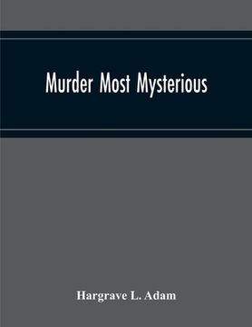 portada Murder Most Mysterious (en Inglés)