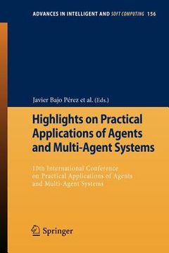portada highlights on practical applications of agents and multi-agent systems