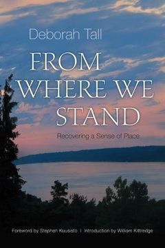 portada From Where we Stand: Recovering a Sense of Place 