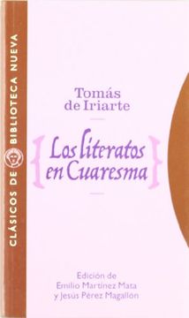 portada Los Literatos En Cuaresma (in Spanish)