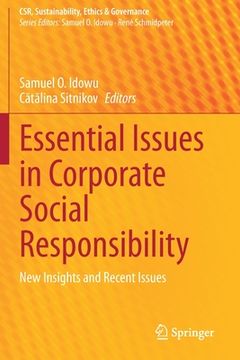 portada Essential Issues in Corporate Social Responsibility: New Insights and Recent Issues (in English)