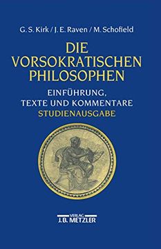 portada Die Vorsokratischen Philosophen: Einführung, Texte und Kommentare (in German)