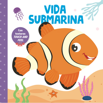 portada Colección Texturas - Vida Submarina (in Spanish)