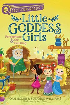 portada Persephone & the Evil King: Little Goddess Girls 6 (en Inglés)