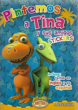 portada Pintemos a Tina y sus Amigos (Con Stickers) (Coleccion pin