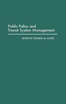portada Public Policy and Transit System Management (en Inglés)