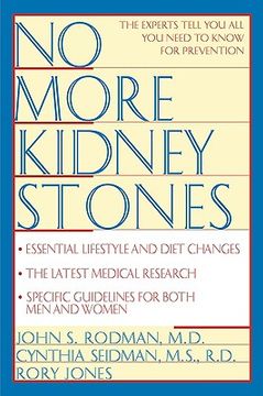 portada no more kidney stones (en Inglés)