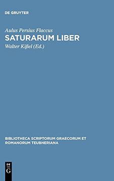 portada A. Persius Flaccus, Saturarum Liber (en Latin)