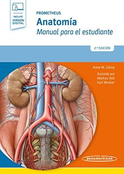 portada Gilroy: Prometheus. Anatomía Manual Para el Estudiante (in Spanish)