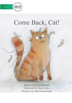 portada Come Back Cat (en Inglés)