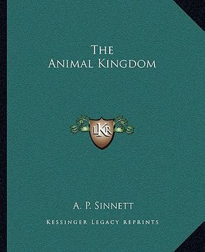 portada the animal kingdom (en Inglés)