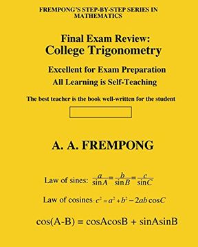 portada Final Exam Review: College Trigonometry