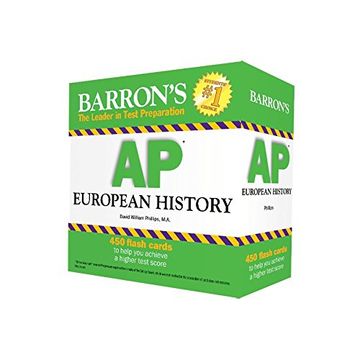 portada Barron's ap European History Flash Cards 