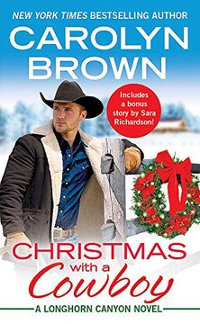 portada Christmas With a Cowboy: Includes a Bonus Novella (Longhorn Canyon) 