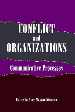 portada conflict and organizations (en Inglés)