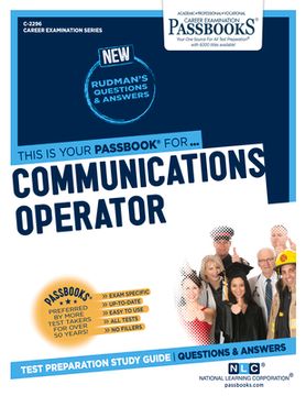portada Communications Operator (C-2296): Passbooks Study Guide Volume 2296 (en Inglés)