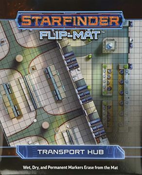 portada Starfinder Flip-Mat: Transport hub (en Inglés)