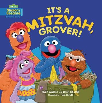 portada it's a mitzvah, grover! (en Inglés)