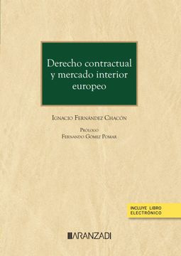 portada Derecho Contractual y Mercado Interior Europeo