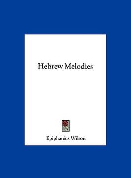 portada hebrew melodies (in English)