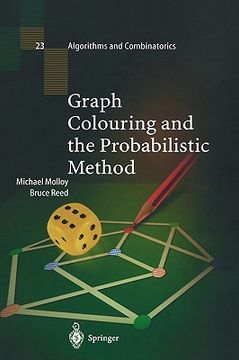 portada graph colouring and the probabilistic method (en Inglés)