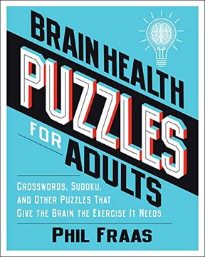 portada Brain Health Puzzles for Adults: Crosswords, Sudoku, and Other Puzzles That Give the Brain the Exercise it Needs (in English)