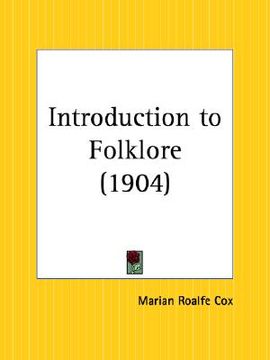 portada introduction to folklore (en Inglés)
