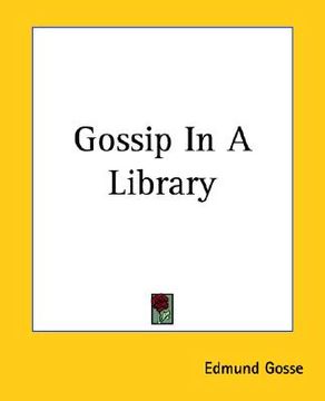 portada gossip in a library (en Inglés)