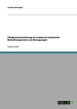 portada Fähigkeitsorientierung als empirisch-analytische Betrachtungsweise von Bewegungen (German Edition)