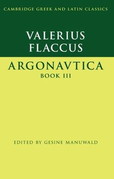 portada Valerius Flaccus: Argonautica Book iii (Cambridge Greek and Latin Classics) (in English)