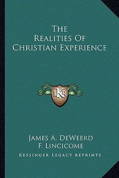 portada the realities of christian experience (in English)